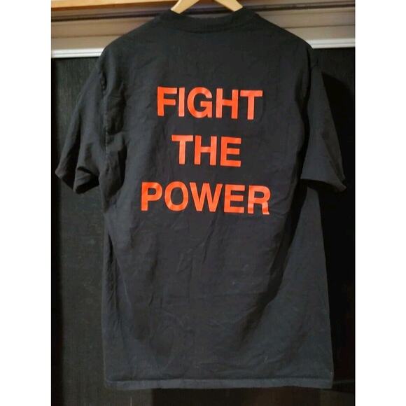 Vintage 1989 Spike Lee Do the Right Thing Shirt with Studio Patch LARGE - RARE - Picture 4 of 8